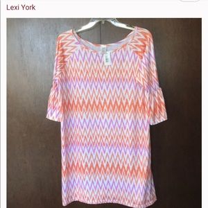 Lexi York Aztec blouse